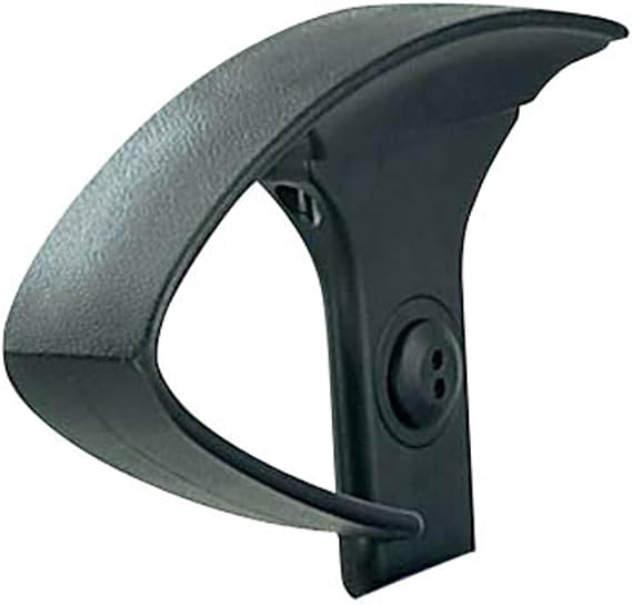 Topstar 2 Armchair, Modern Style, Black, Plastic, Swivel, Office