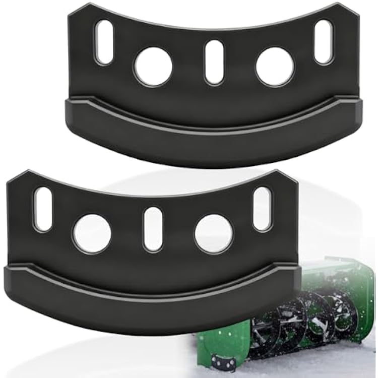 SnowBear 2-Pack M135188 Composite Skid Shoe for J-OHN Deere 42, 44, 46, 47 inches Snowblowers, Replacement for M46530, GXH3045, AM31235, fits L 100 110 120 130 X 350 354 465 485 495 575 585 700