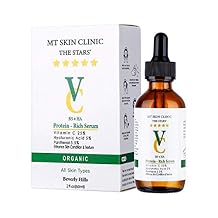 Pro Advanced Hyaluronic Acid Serum for Face, Glow+ Antioxidant Protein-Rich Face Lift Serum with Vitamin C, Niacinamide and B5 for Dry Skin Hydrating and Anti-Aging, 2oz