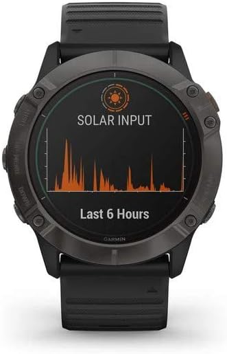 Garmin GFenix 6X - Sapphire Carbon Grey