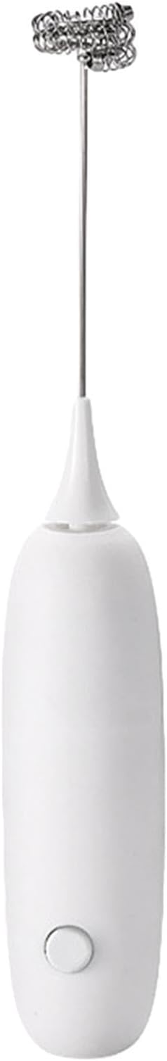 Electric Milk Foaming Foam,Hand Form Guide for Milk Coffee,Stainless Steel Milk Frother Drink Mixer for Coffee,Small Electric Milk Whisk for Household Coffee Milk Frother Wireless Egg Beater Coffee