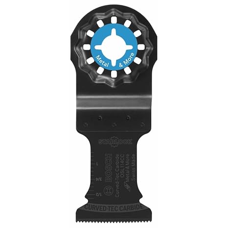 Bosch OSL114CC 1-1/4 in. Starlock Oscillating Multi-Tool Curved-Tec Carbide Extreme Plunge Blade