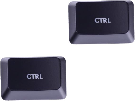 HUYUN Replacement Keycaps for Logit G413 Keyboard Romer-G (Black)