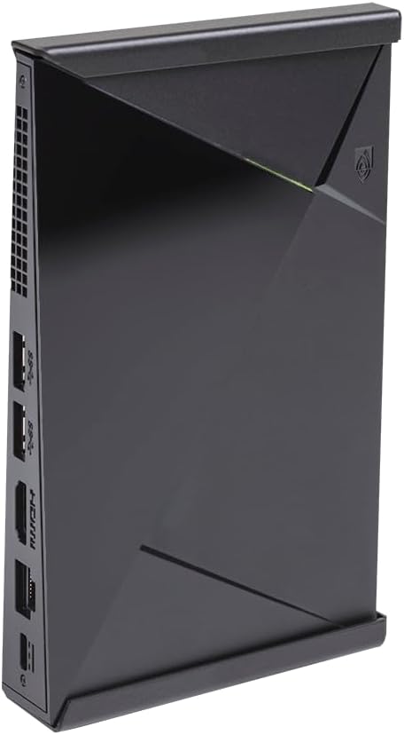 HIDEit Mounts Shield2 Wall Mount for NVIDIA Shield TV Pro - American Company, Black Steel Wall Mount Compatible with NVIDIA Shield TV Pro (2017)