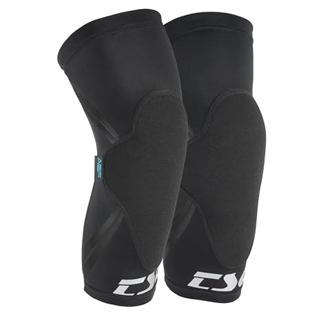 TSG Knee Sleeve - Dermis A, Black | Knee Protection Pads for Men & Women, MTB, BMX, Enduro, Cycling, Mountain Biking, Lightweight, Comfortable, Ventilated, Safety Certified | Swiss Design