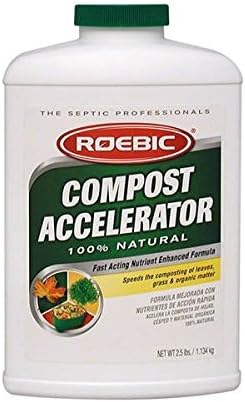 Roebic Laboratories CA-2.5-12 2-1/2-Pound Bacterial Compost Accelerator (3 Pack)