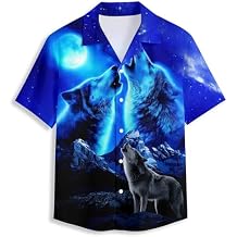 Hawaiian Shirts for Men Short Sleeve Aloha Beach Shirt Summer Casual Button Down Shirts