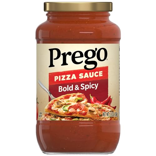 Prego Bold and Spicy Pizza Sauce, 14 oz Jar