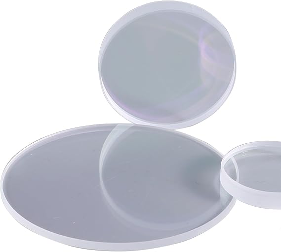 Startnow Laser Protection Window Fused Silica Dia.30x3 30x5mm 34x5 6KW Lens for WSX 1064nm Fiber Penta Laser Cutting Head Protective Lens (10PCS, 34x5mm 20KW)