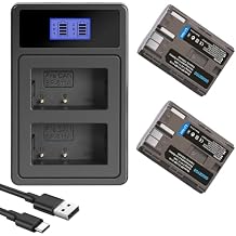 BP-511BP-511a Battery Pack and USB Charger Compatible with Canon EOS 5D 10D 20D 20Da 30D 40D 50D 300D D30 D60 and G5 Pro 1 G2 G3 G6 G1 Pro90