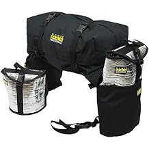 TrailMax Over-The-Saddle Pack Pannier Bags; Pannier Bags Fit Most Western Riding Saddles; Ideal for Hunting Camp & Packing Gear; Durable; Brown