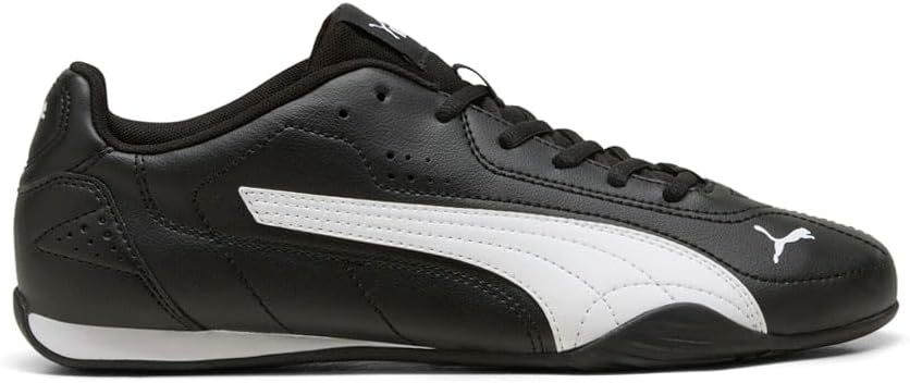 PUMA Mens Catch Lace Up Sneakers Shoes Casual - Black
