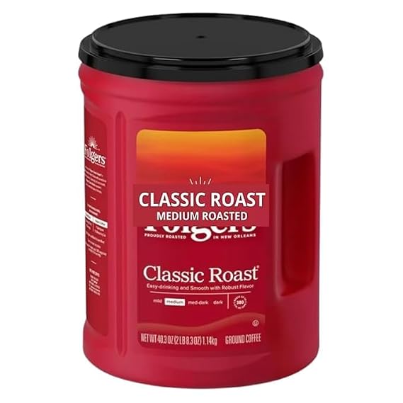 Classic Medium Roast Ground Coffee, 43.5 oz.