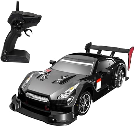 Drift Car Remote Control Drift Car 1/16 RC Car High Speed Four-Wheel Drive Drift Toy Gift Remote Control Racing Car Black