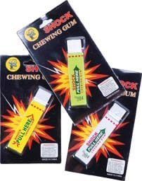 SHOCKING Gum - Assorted Styles - (24 PIECES) by TCI