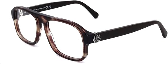 Moncler Rectangular Eyeglasses ML5198 062 Brown Horn 54mm