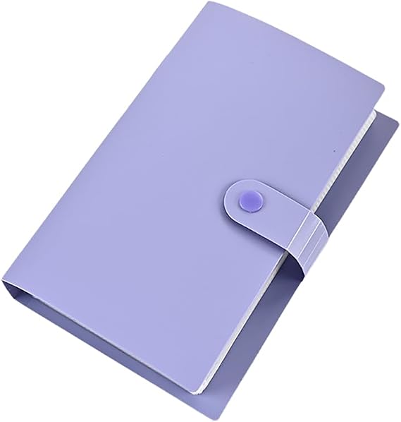 Paper Money World Currency Collection Album Book Binder, 100 Pockets Banknote Currency Collecting Album for Bills Documents Tickets Trading Cards Stamps Collection