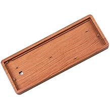 YMDK GK64 GK64XS SK64 Keyboard kit CNC Wood Wooden Case Bluetooth Wired PCB Plate Stabilizers(Rosewood Bluetooth PCB)