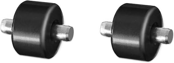 Rubber Front wheel parts Compatible with Dreame Wet Dry Vacuum Cleaner | H12 Pro/H11 MAX/H12S/H13 Pro/H14/R10/R20/ T20/T30 Series Models Replacement wheel