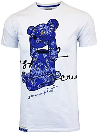 SCREENSHOT-1202-SS-1 Mens Hipster Hip-Hop Premium Stylish Longline Urban High Density Gel Tee