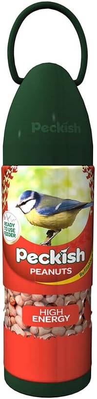 Peckish Peanut Easy Wild Bird Feeder (One Size) (Green)