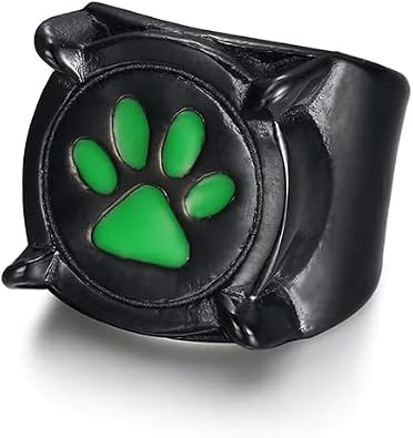 ZAG STORE - Miraculous Ladybug - Cat Noir Glow in the Dark Ring