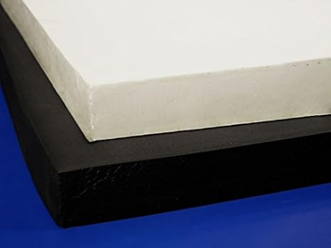 Foam Factory Inc, Charcoal EVA Minicell Foam Sheet, 2lb Density, for Crafts, Cosplay, DIY Projects 24 x 48 x 14