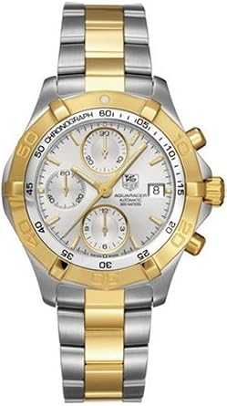 TAG Heuer Men's CAF2120.BB0816 Aquaracer Automatic Chronograph Two-Tone Watch