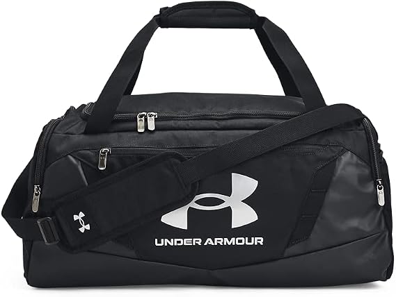 Under Armour UA Undeniable 5.0 Duffle SM Unisex Yetişkin Spor Çanta Black/Black/Metallic Silver Tek Beden