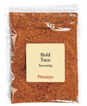 Bold Taco Seasoning By Penzeys Spices 4.1 oz 3/4 cup bag (Pack of 1)