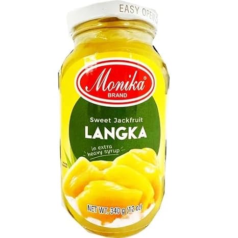 Monika Brand Sweet Jackfruit in Extra Heavy Syrup, Langka, 12 oz