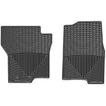 WeatherTech All-Weather Floor Mats for Lincoln Navigator, Expedition 1st Row (W241), Black