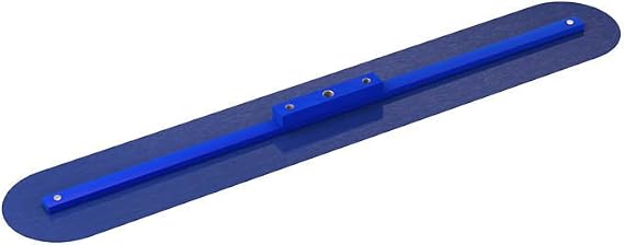 Bon 22-354 30-Inch by 5-Inch Round End Blue Steel Fresno Trowel