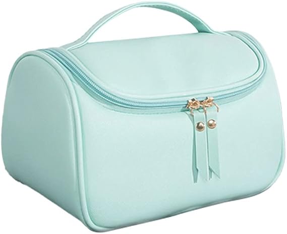 Makeup Organizer Multifunctional Travel Outdoor Ladies Cosmetic Bag Toiletries Bag Leather Storage Cosmetic Bag Portable Toiletry Bag Cosmetics Storage Display Box Case (Color : 05, Size : 1PC) (10