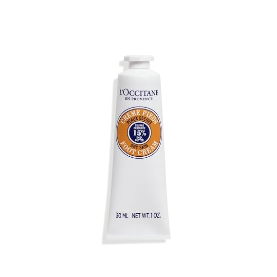 L'OCCITANE 15% Shea Butter Foot Cream Enriched with Lavender & Arnica. 1.00 fl oz