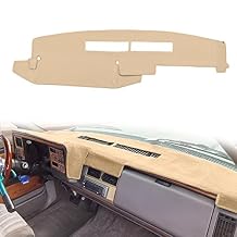 Dashboard Cover Custom Fit for Chevy Chevrolet/GMC Sierra C1500 C2500 C3500 K1500 K2500 K3500 Pickup Truck 1988-1994 Dash Cover Mat (88-94, Beige)