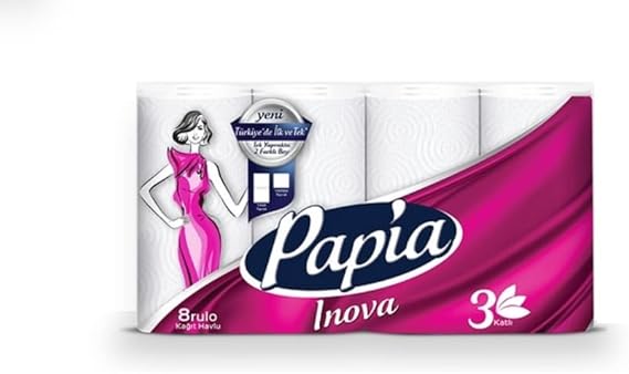 Papia Inova Havlu 8'lı