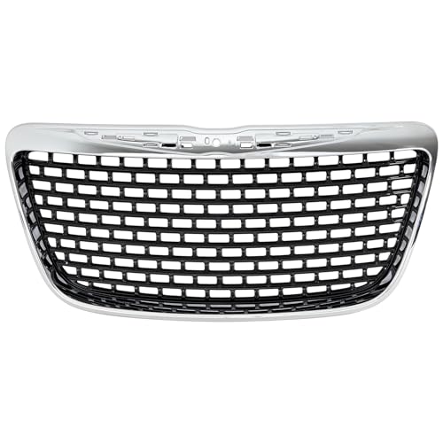 Compatible with 2011-2014 300 Front Grille Assembly Chrome 1SF04SZ0AA CH1200386