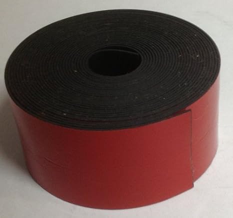 Magnet Valley Dry Erase RED Magnetic Strip Roll 1" x 10' Write on/Wipe off Magnet