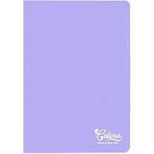 Meteksan Colors A5 60 Leaf Striped Notebook, Powder Blue