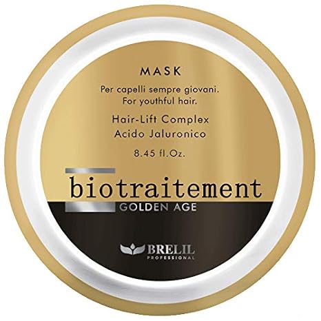 Brelil Biotraitement Golden Age Mask Hyalunoric acid and hair lift complex (8.45 fl.oz.)