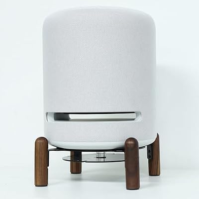 Desk Wood Stand for Echo Studio Smart Speaker and Other Suitable Speakers