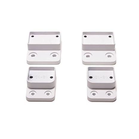 Deckorators Rail Connector - 4pk, Matte White