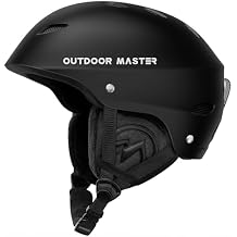 OutdoorMaster Kelvin Ski Helmet - Snowboard Helmet for Men, Women & Youth