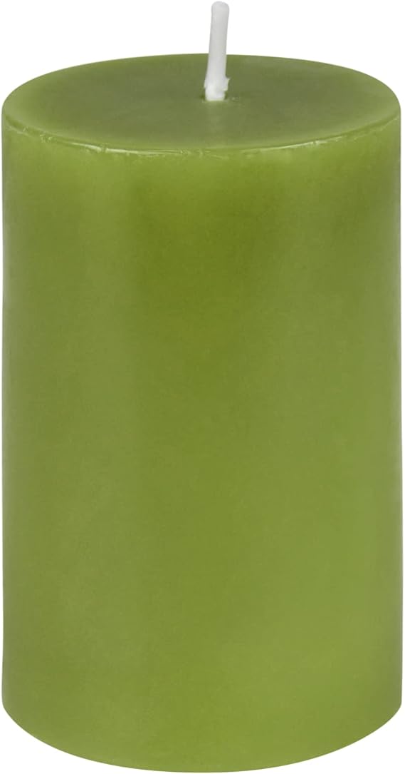 Jeco 2 Diameter by 3 Sage Green Pillar Candle,CPZ-2311