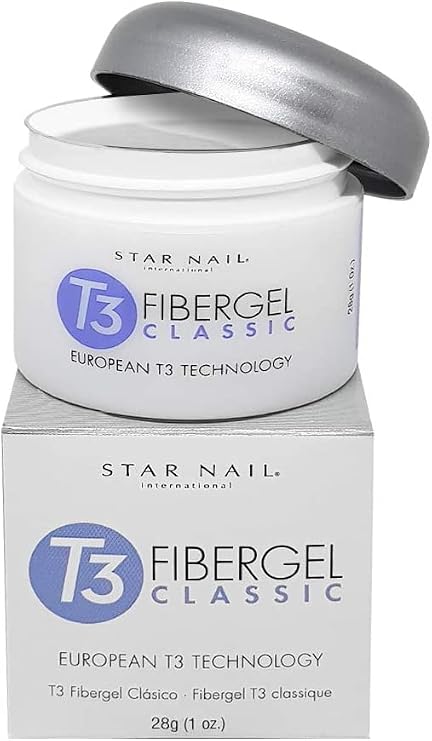 Star Nail T3 Fibergel Classic 2 oz (Clear)