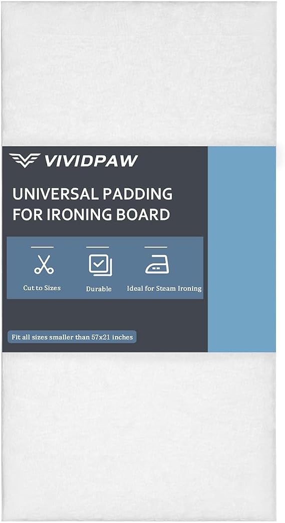 VividPaw Ironing Board Padding Only, Thick Felt Underlay Pad