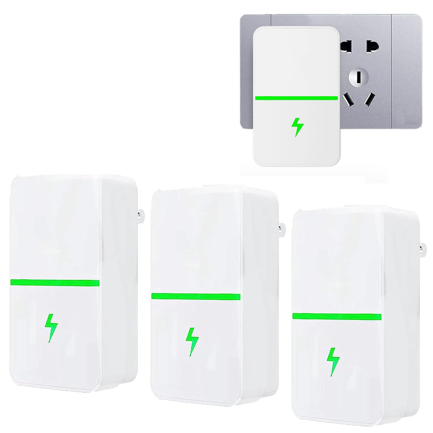 Esaver Watt - Esaver #1 Rated Electricity Saving Device, Esaver - Smart Electricity Regulator, Voltbuddy Energy Saving Device, Energy Saving Device, Realwatt Energy Saver 3pcs