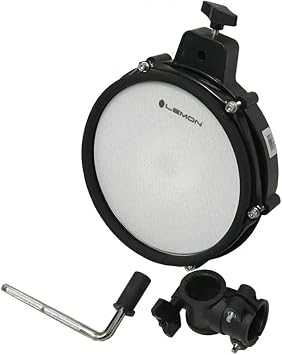 Lemon T550 Electronic Drum Pad - 8 Inch Tom Dual Zone Mesh Head, Compatible with Roland, Alesis Nitro Max, Yamaha DTX, Simmons, Donner, Electric Drum Kit Set Expansion Pad for Electronic Kits