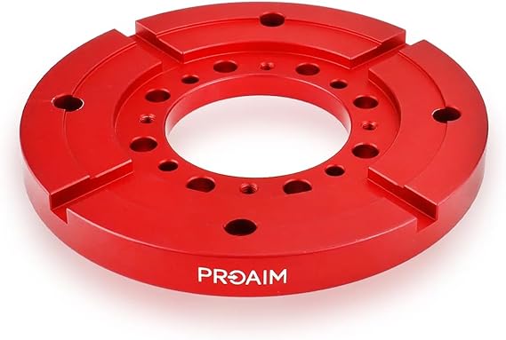 PROAIM Mitchell Plate for Camera Support/Gimbal Setup. All-Purpose Solution for Mitchell Accessories. for Grip Equipment & Production Carts (MP-306-00)